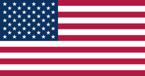 American flag for the nationality of our coach